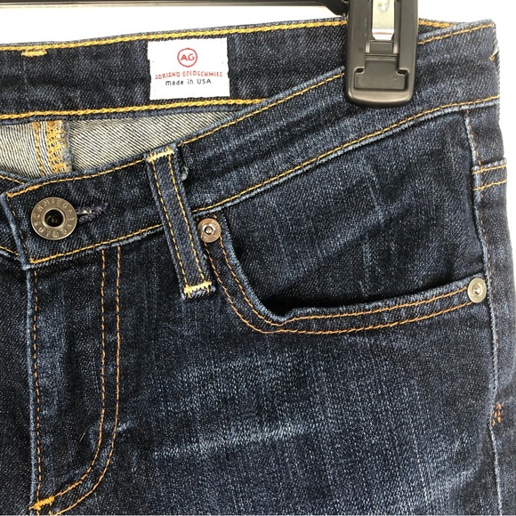 AG Adriano Goldschmied The Stevie Slim Straight Jeans Size 27R - Picture 9 of 10
